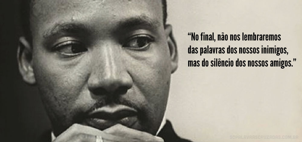 Palavras Cruzadas - Martin Luther King